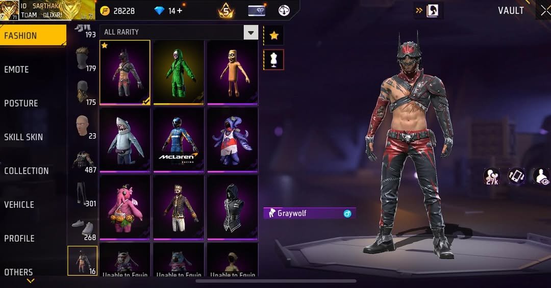 Free Fire FREE FIRE ACCOUNT ✅ OFF'ER ACCOUNT 🔥 LIMIT TIME OFFERS 💜 LOW PRICES URGENT SELL ✅ Account Buy